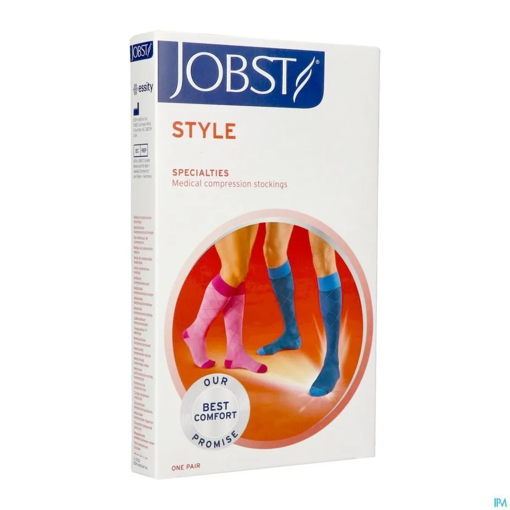 BSN Medical JOBST Style 15-20 mmHg chaussette Adulte Large Pink - boite de 1