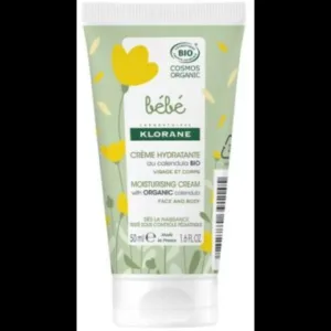 Klorane Bebe Creme Hydratante au Calendula BIO 50 ml