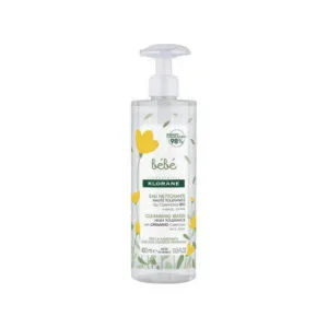 Klorane Bebe Eau Nettoyante Sans Rincage au Calendula BIO 400 ml
