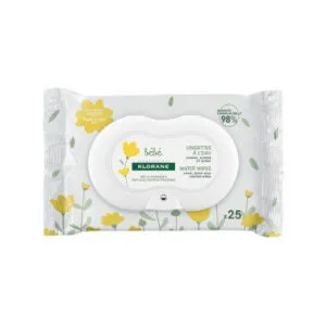 Klorane Bebe Lingettes Nettoyantes a l'Eau x 25