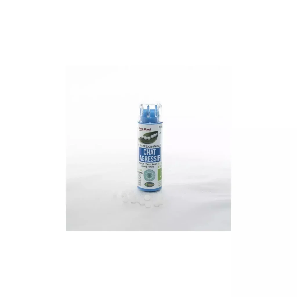 Kosmeo Fleurs de Bach Complexe Chat agressif Bio - 130 granules