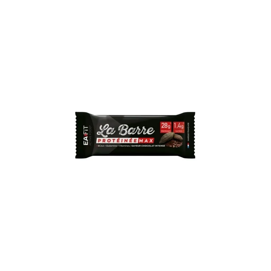 EAFIT La Barre Proteinee Max chocolat intense barre de 60 g
