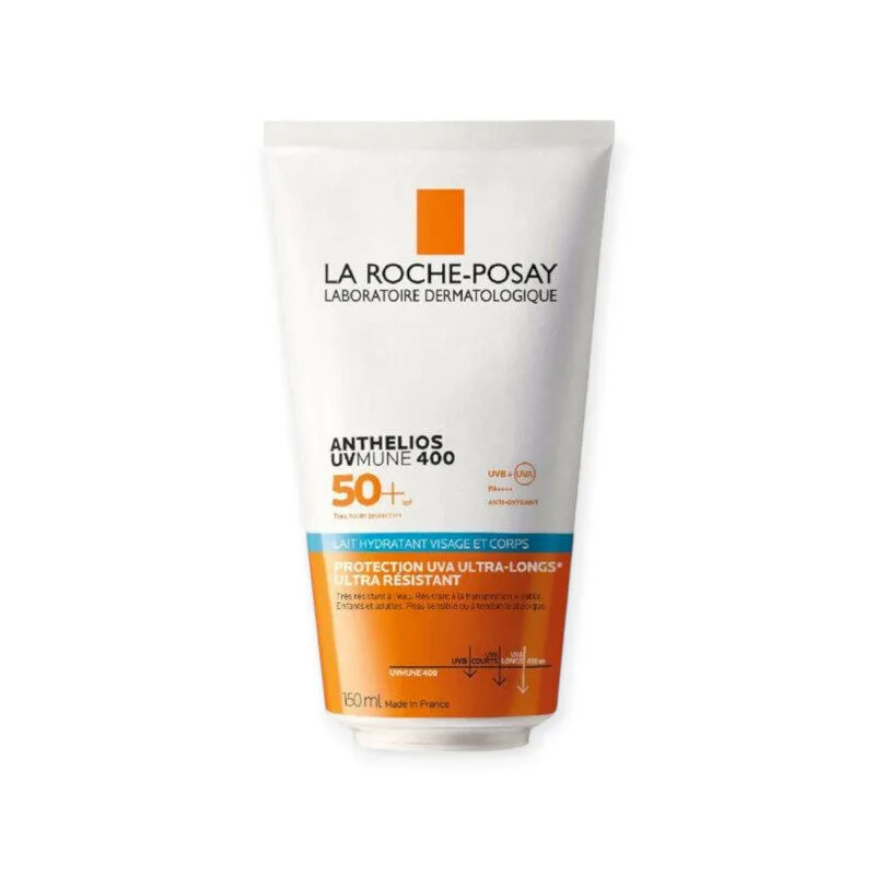 La Roche-Posay Anthelios UVmune 400 Lait Hydratant visage et corps SPF50+ 150 ml