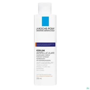 La Roche-Posay Kerium Shampooing-Creme Antipelliculaire Pellicules Seches 200 ml