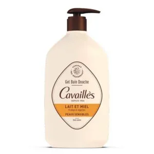 Rogé Cavaillès Gel Bain Douche Surgras Actif Lait et Miel - Peaux sensibles - 1 L