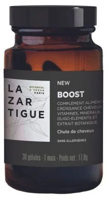 Lazartigue Boost Chute et Croissance Cheveux 30 Gelules