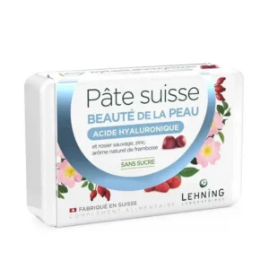 Lehning Pâte Suisse Beauté Acide Hyaluronique 40 gommes sans sucre