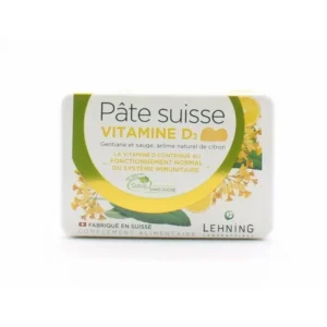 Lehning Pâte Suisse Vitamine D3 40 gommes