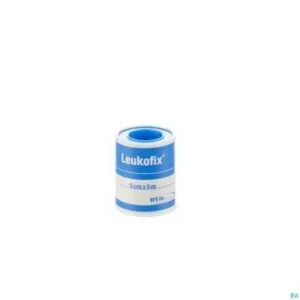 BSN Medical Leukofix sparadrap transparent perfore 5 cm x 5 m rouleau unitaire