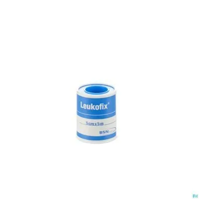BSN Medical Leukofix sparadrap transparent perfore 5 cm x 5 m rouleau unitaire