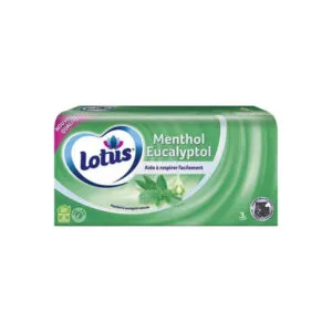 LOTUS mouchoir Menthol Etui/72