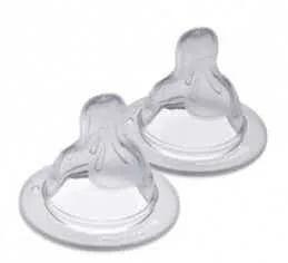 MAM Tetine Silk silicone debit X (liquides epais) - 6 mois et +, x2