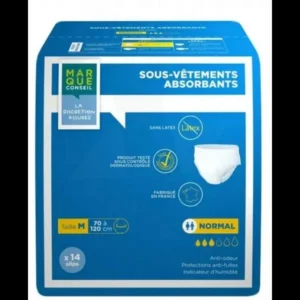 Marque Conseil Slip absorbant maxi M Sac/14