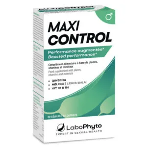 Labophyto MAXICONTROL Endurance et controle, 60 gelules