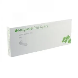 Melgisorb Plus mèche alginate 3 x 45 cm, boîte de 10