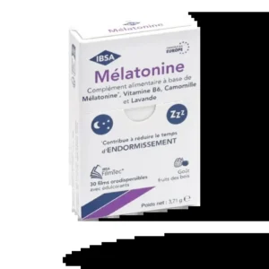 Melatonine FilmTec IBSA 1 mg 30 films orodispersibles
