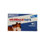 MilbemaxTab 2,5 mg/25 mg vermifuge petits chiens et chiots de 0,5 a 5 kg - boite de 2 comprimes