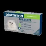 BIOCANINA Milbetel 16 mg/40 mg chats, 2 comprimés