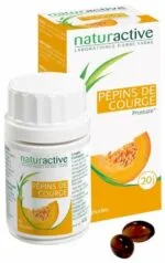 Naturactive Huile de pépins de courge, 60 capsules