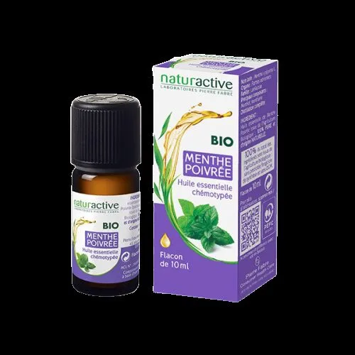 Naturactive Huile essentielle bio Menthe poivrée, 10 ml