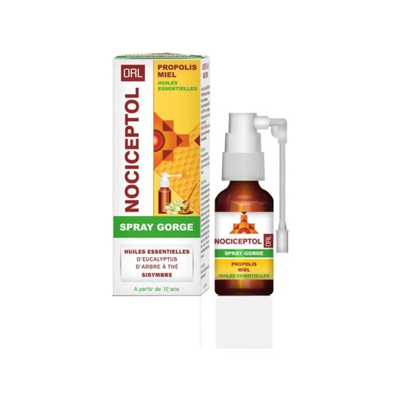 Polidis Nociceptol ORL Spray gorge propolis miel 15 ml