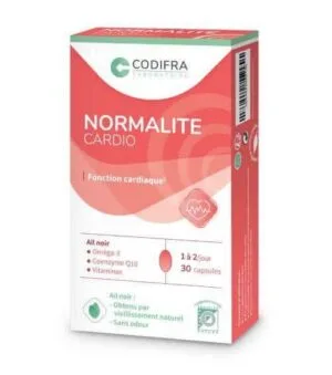 CODIFRA NORMALITE CARDIO - 30 capsules