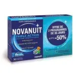 Novanuit Triple Action Sommeil - Lot de 2 x 30 comprimés