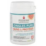 Poderm Complement Alimentaire Ongles Sains Actif Myco-Preventif 30 comprimes