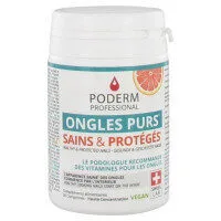 Poderm Complement Alimentaire Ongles Sains Actif Myco-Preventif 30 comprimes