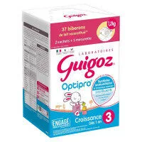 Guigoz Optipro lait croissance 3 dès 1 an 1200 g