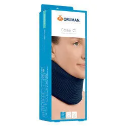 Orliman Collier C1 Cervical souple taille 1 hauteur 9,5cm