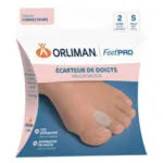 Orliman FeetPad Écarteur de doigts hallux valgus 2 taille M