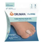 Orliman FeetPad Tube protecteur gel orteils et doigts taille S