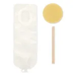 Hollister Pouchkins poche vidangeable 1 piece nouveau-nes support plan SoftFlex transparente a decouper 0-22 mm bt 30