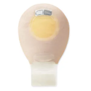 Hollister Pouchkins poche vidable 1 piece transparente 280 ml decoupe 0-50 mm enfant et adolescent bt 10