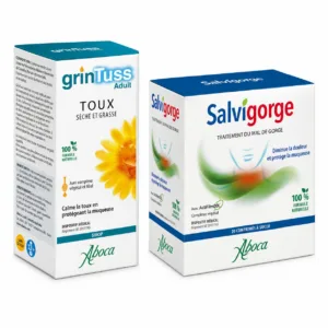 Pack Gorge et Toux Adulte, Grintuss et Salvigorge