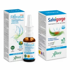 Pack Nez et Gorge Adulte, Fitonasal et Salvigorge