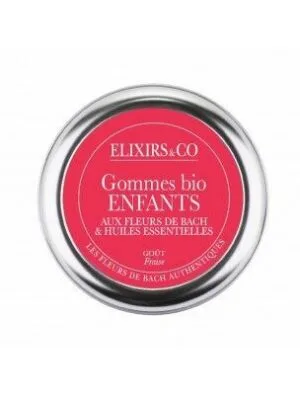 Elixirs and Co Gommes Bio Fleurs de Bach Enfants 45 g