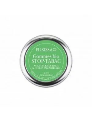Elixirs and Co Gommes Bio Fleurs de Bach Stop-Tabac 45 g