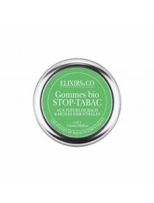 Elixirs and Co Gommes Bio Fleurs de Bach Stop-Tabac 45 g