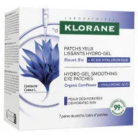 Klorane Bleuet BIO Patchs Yeux Lissants et Defatigants Express 7 x 2 patchs (14 patchs)