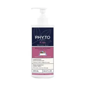 PHYTO KIDS BOUCLES INTENSES Shampooing douche magique cheveux et corps, 400 ml