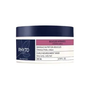 PHYTO BOUCLES INTENSES Masque nutrition cheveux frisés crépus, 200 ml