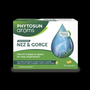 Phytosun Arôms Aromadoses Nez et Gorge - 30 capsules