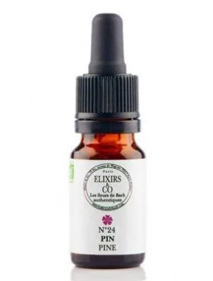 Elixirs and Co Elixir floral Bio Fleurs de Bach n24 Pin (Pine) 10 ml