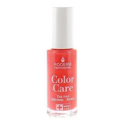 PODERM Color Care vernis soin tea tree 273 Rose corail flacon 8 ml