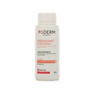 PODERM Dissolvant soin extra doux sans acetone flacon 100 ml