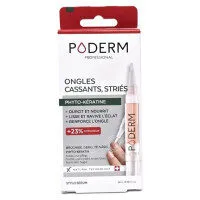 Poderm Stylo Durcisseur Ongles Cassants Stries 4 ml