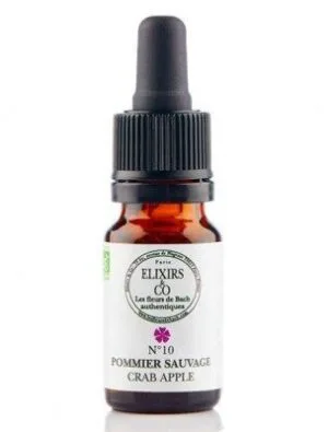 Elixirs and Co Elixir floral Bio Fleurs de Bach n10 Pommier sauvage (Crab Apple) 10 ml