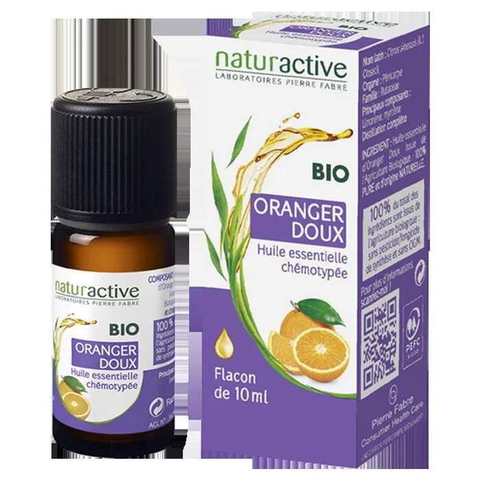 Naturactive Huile essentielle bio Oranger doux, 10 ml
